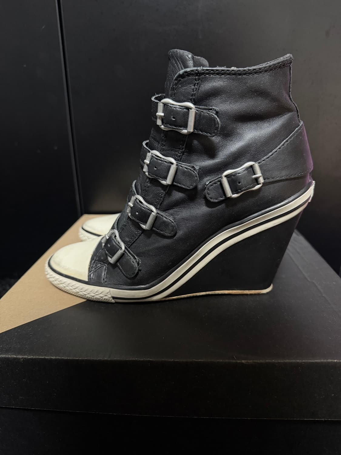 ASH 아쉬 델마 스니커즈 웨지힐 37 상품이미지3