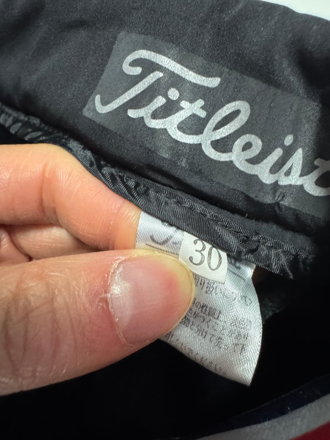 일본 타이틀리스트 골프 기모 패딩바지 30.7 상품이미지3