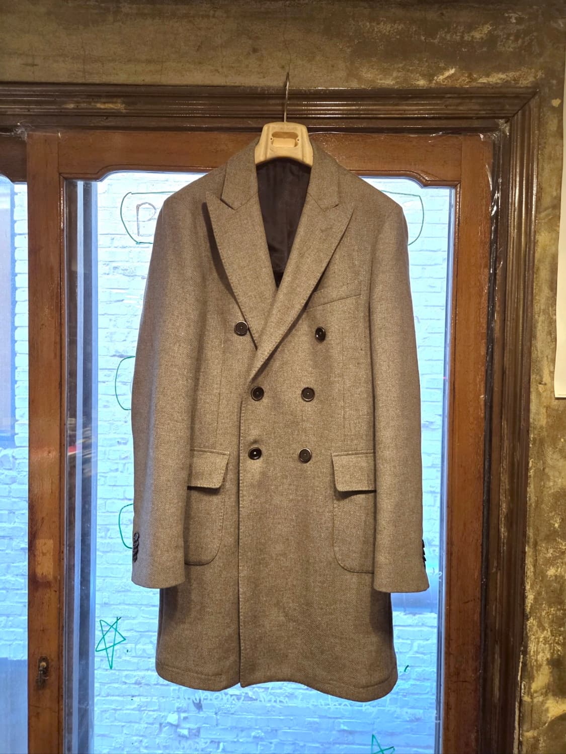 망고 더블브레스티드코트  상품이미지1