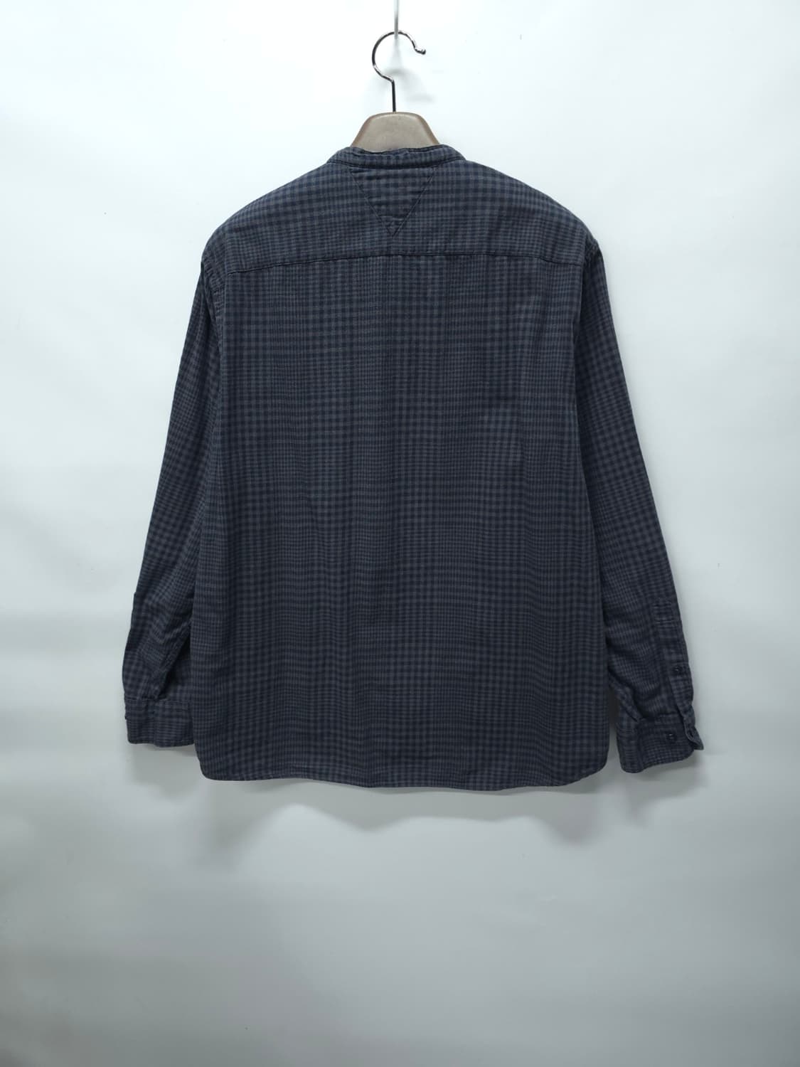 (빅사이즈) 타미힐피거 뉴욕핏 플란넬 헨리넥 체크셔츠 (115) 상품이미지7