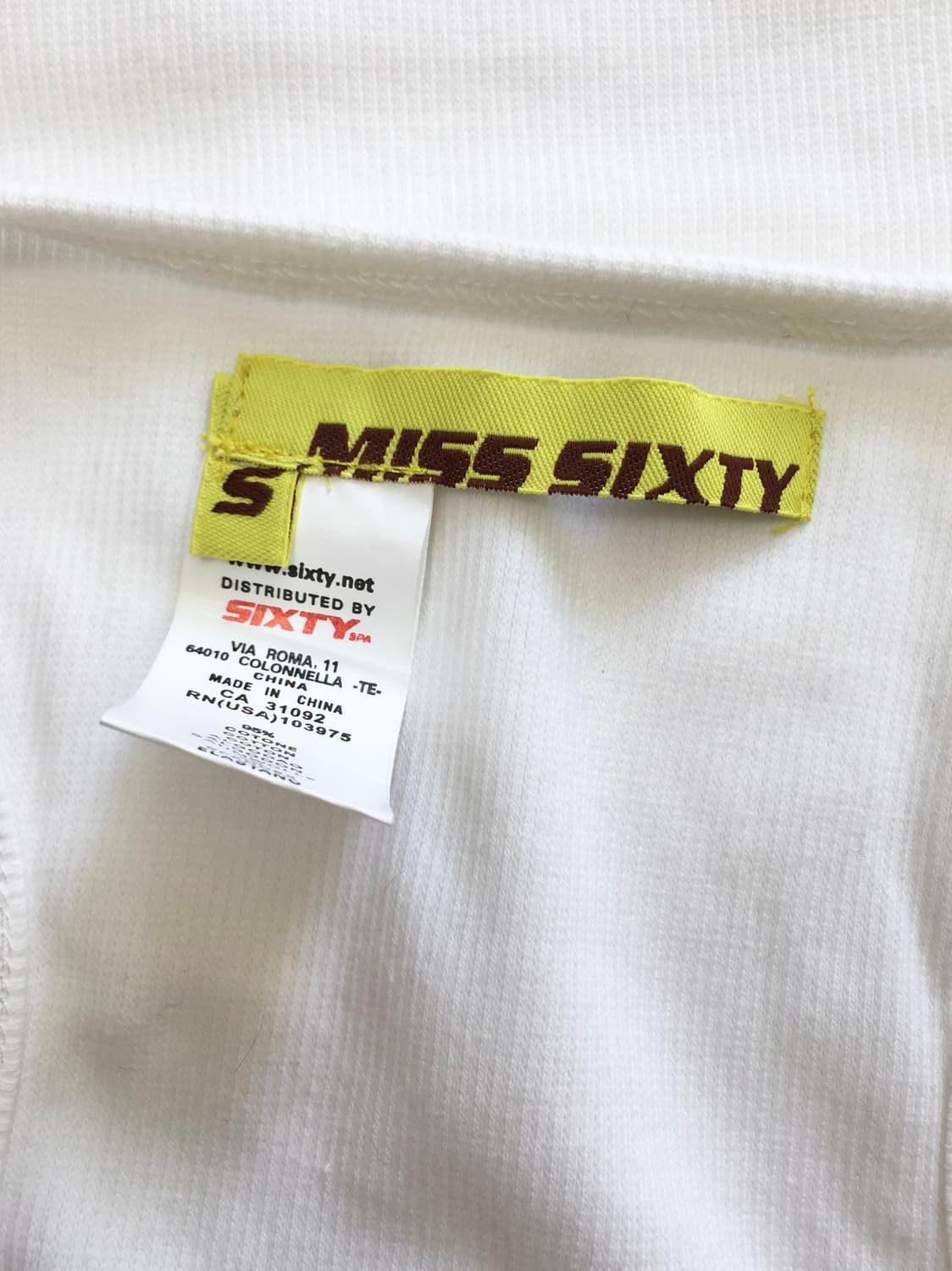 Miss Sixty Floral Embroidery Tank Top 상품이미지6