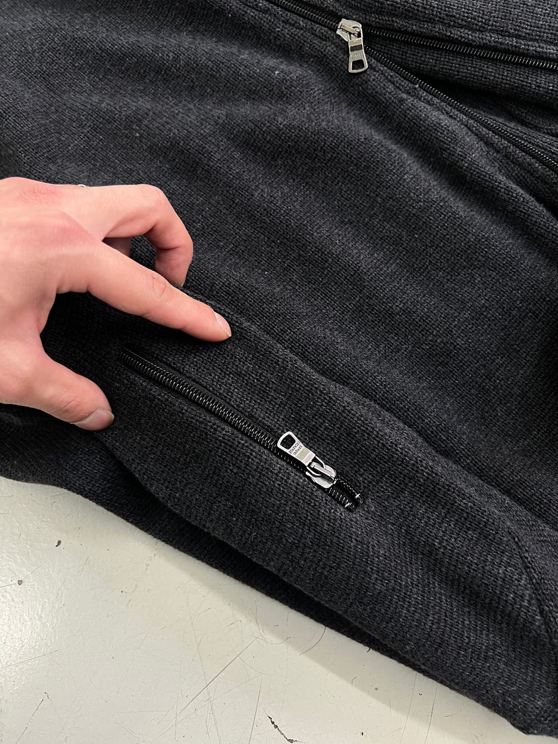 알마니 익스체인지 코튼 라이더 자켓 상품이미지5