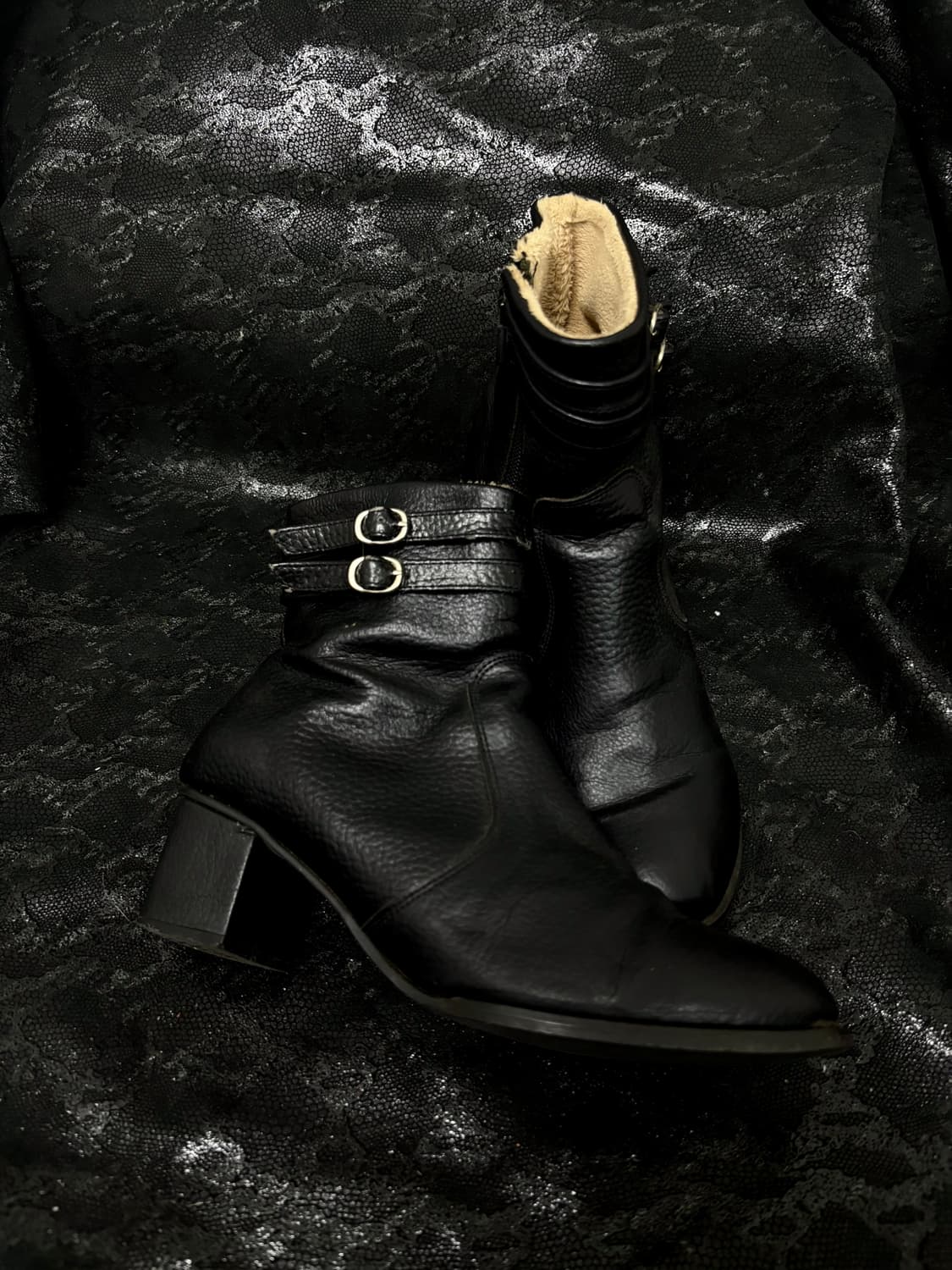 “Vintage” Chic Mood Black 2Buckle Detail 상품이미지7