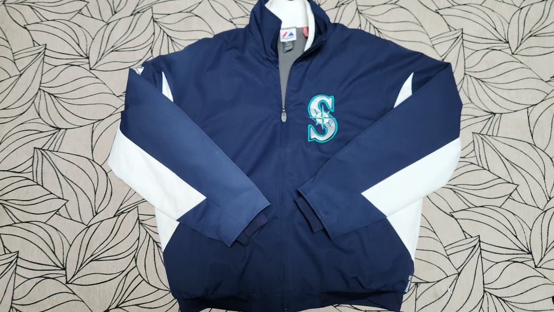 마제스틱  시애틀마리너스  써마핏 웜업 야구 점퍼 105~110 상품이미지1