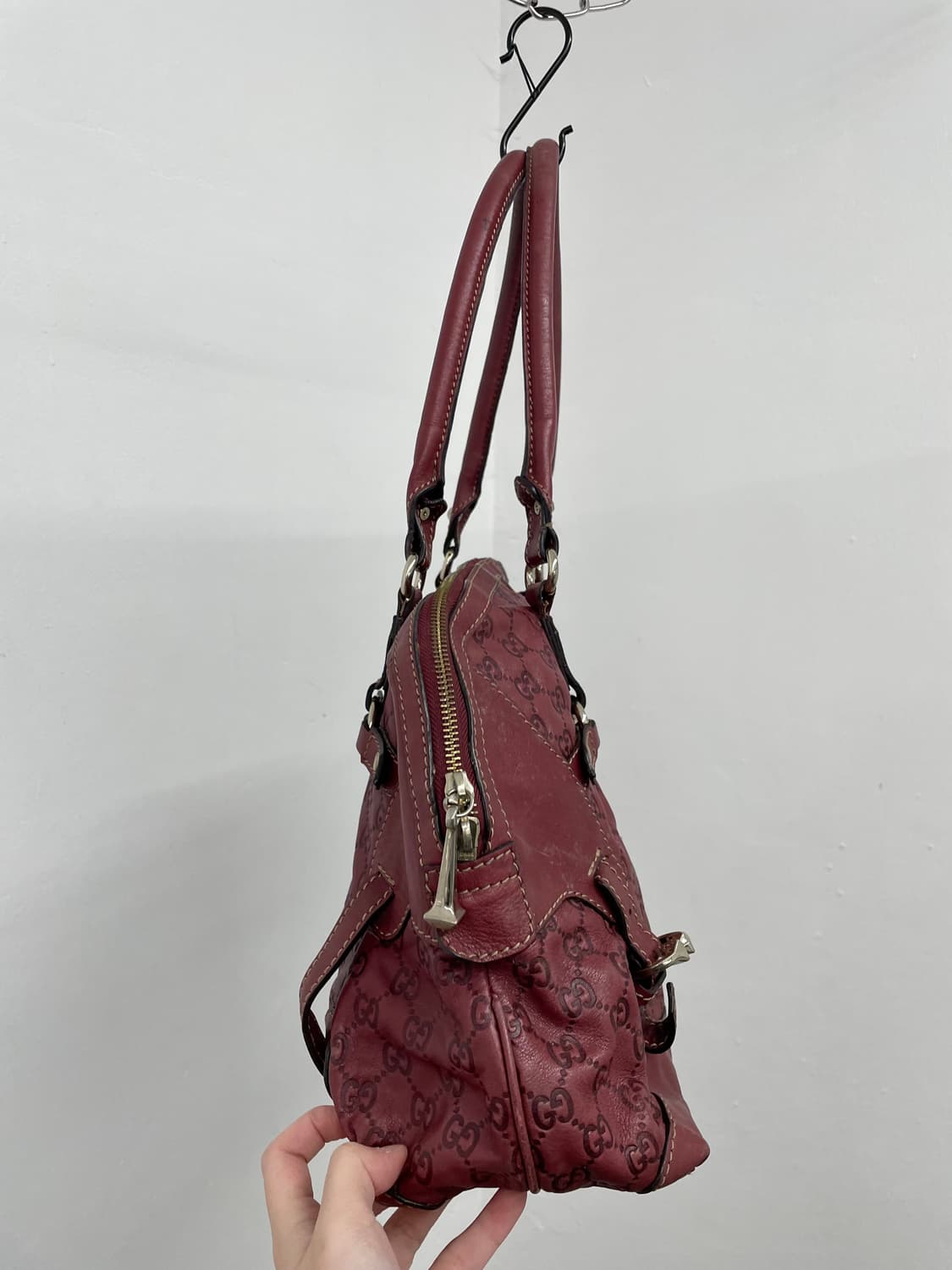 구찌 시마 홀스빗 엠보레더 보스톤백 상품이미지8