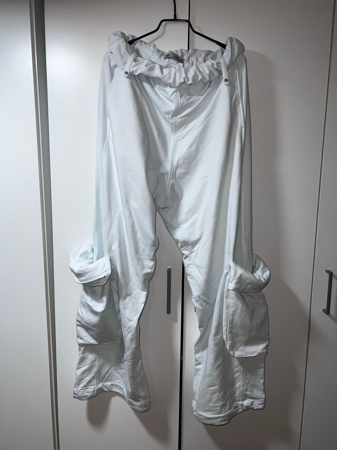오픈와이와이 Rolled Waist Sweat Cargo Pants -  상품이미지1
