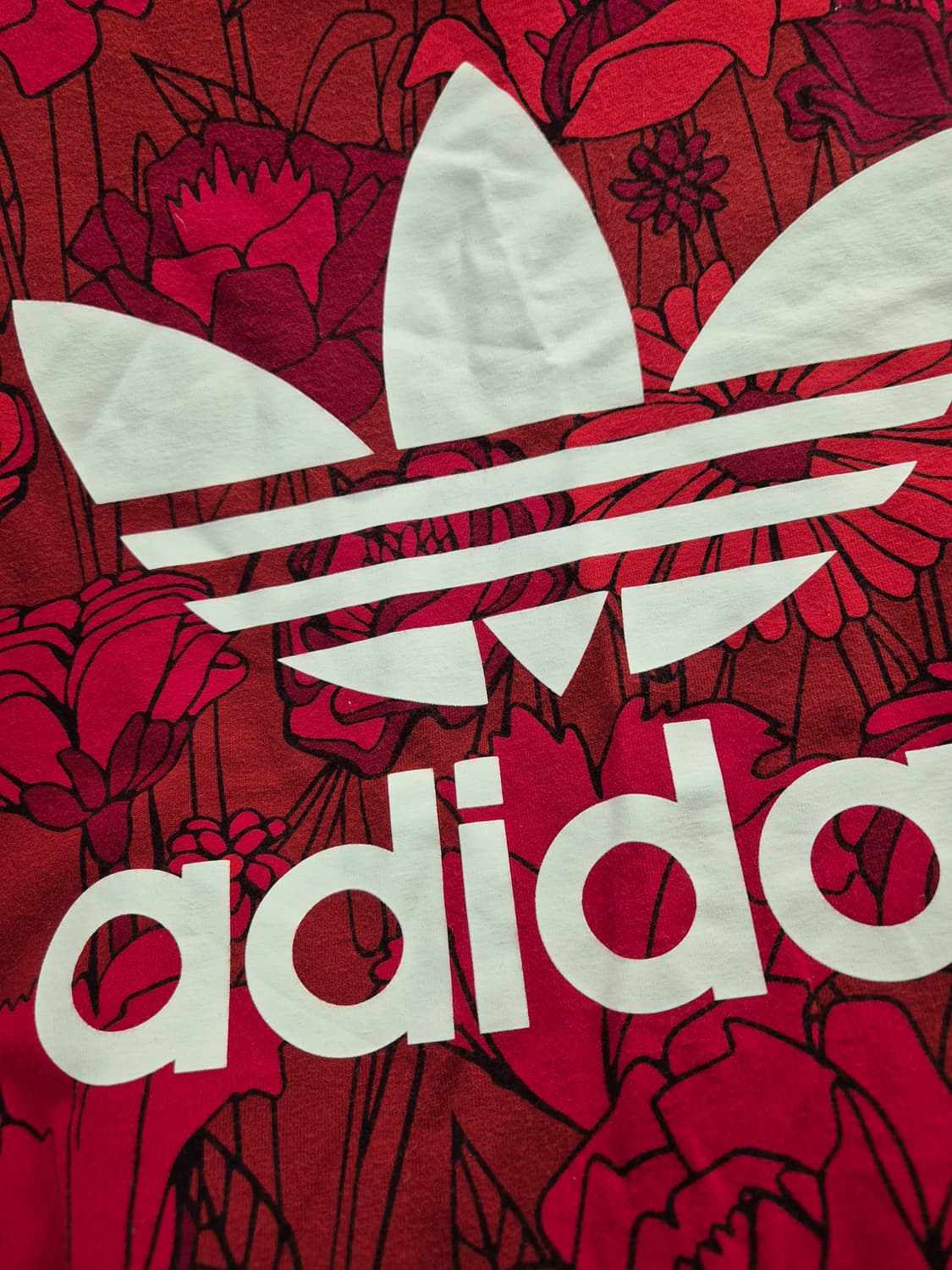 아디다스 플라워 패턴 민소매 티셔츠 085 상품이미지4