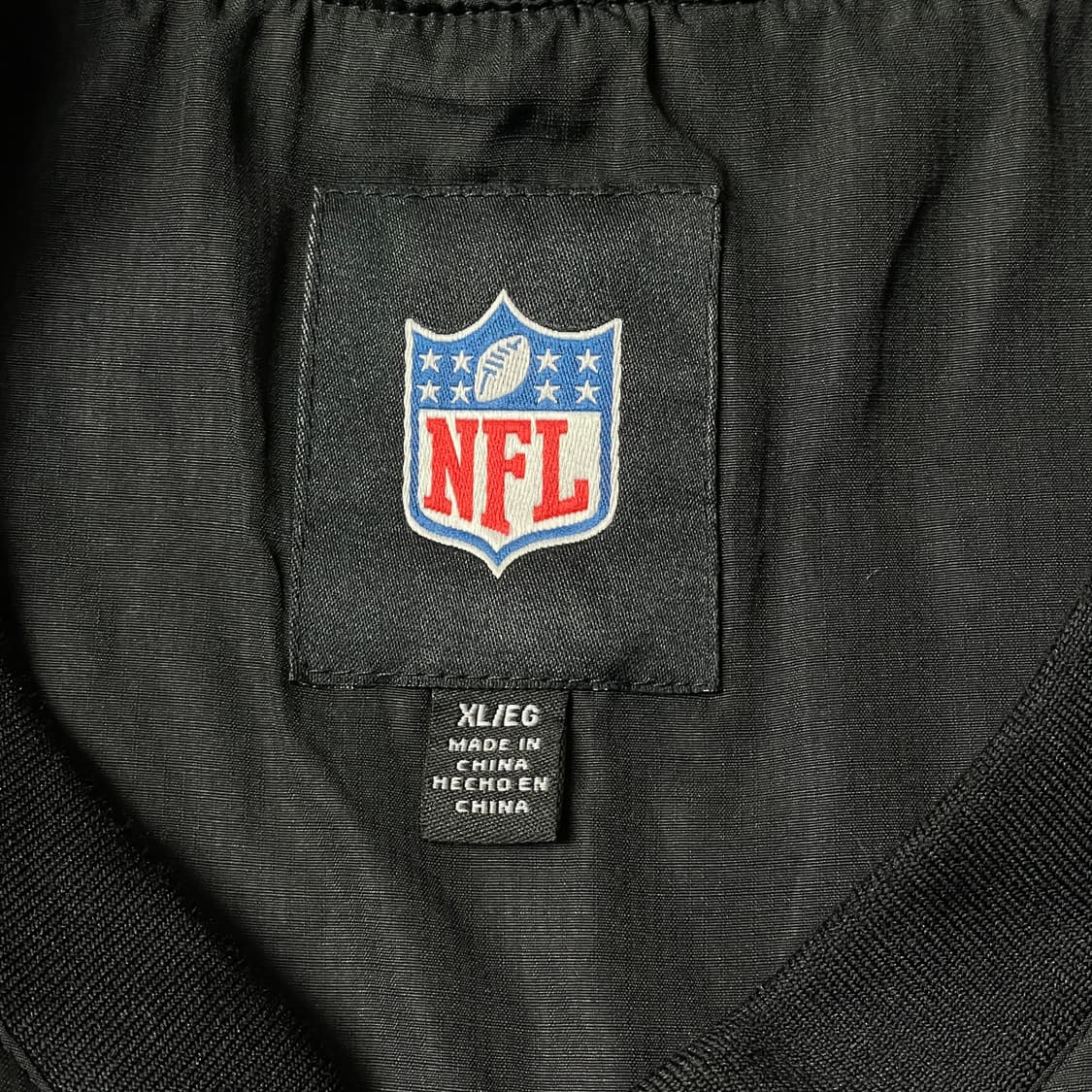 NFL 빈티지 블랙 브이넥 그래픽 스포츠 맨투맨 A00497 상품이미지9