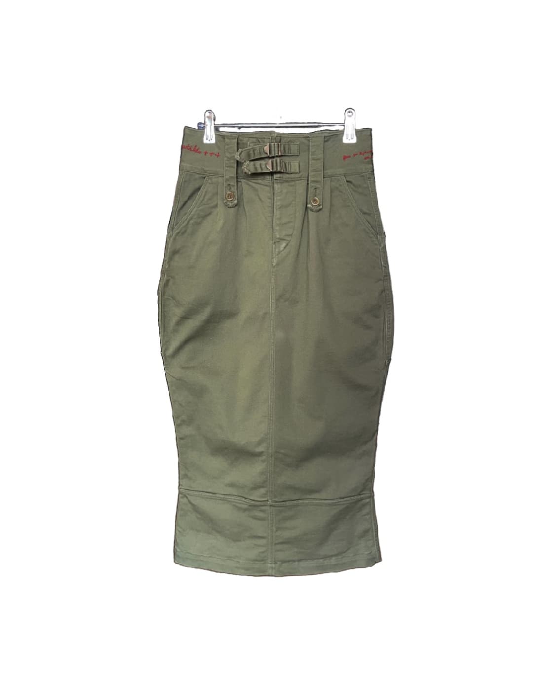 KAPITAL 2015FW Gurkha Embroidered Skirt 상품이미지1