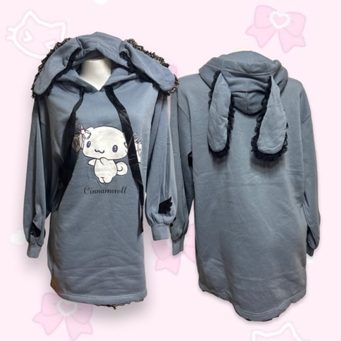 Majoretty cinnamoroll rabbit ear hood 상품이미지1