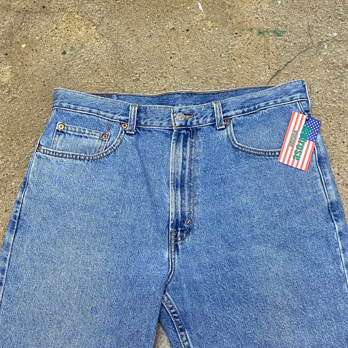 미국 빈티지 리바이스 505 연청바지 36size 상품이미지3