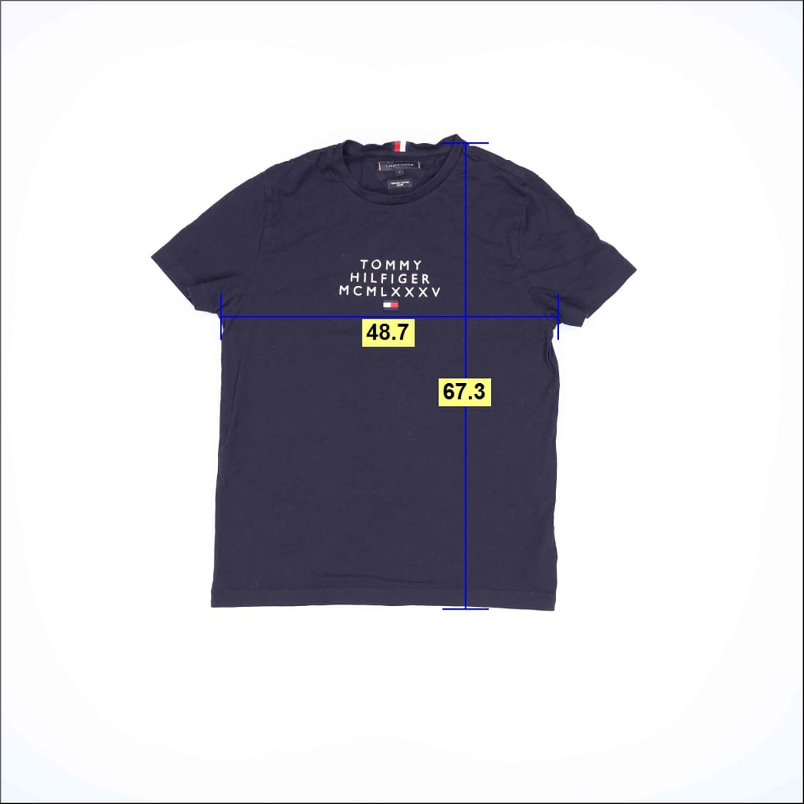 M 타미힐피거 여성 스몰로고 반팔 0313H1 상품이미지6