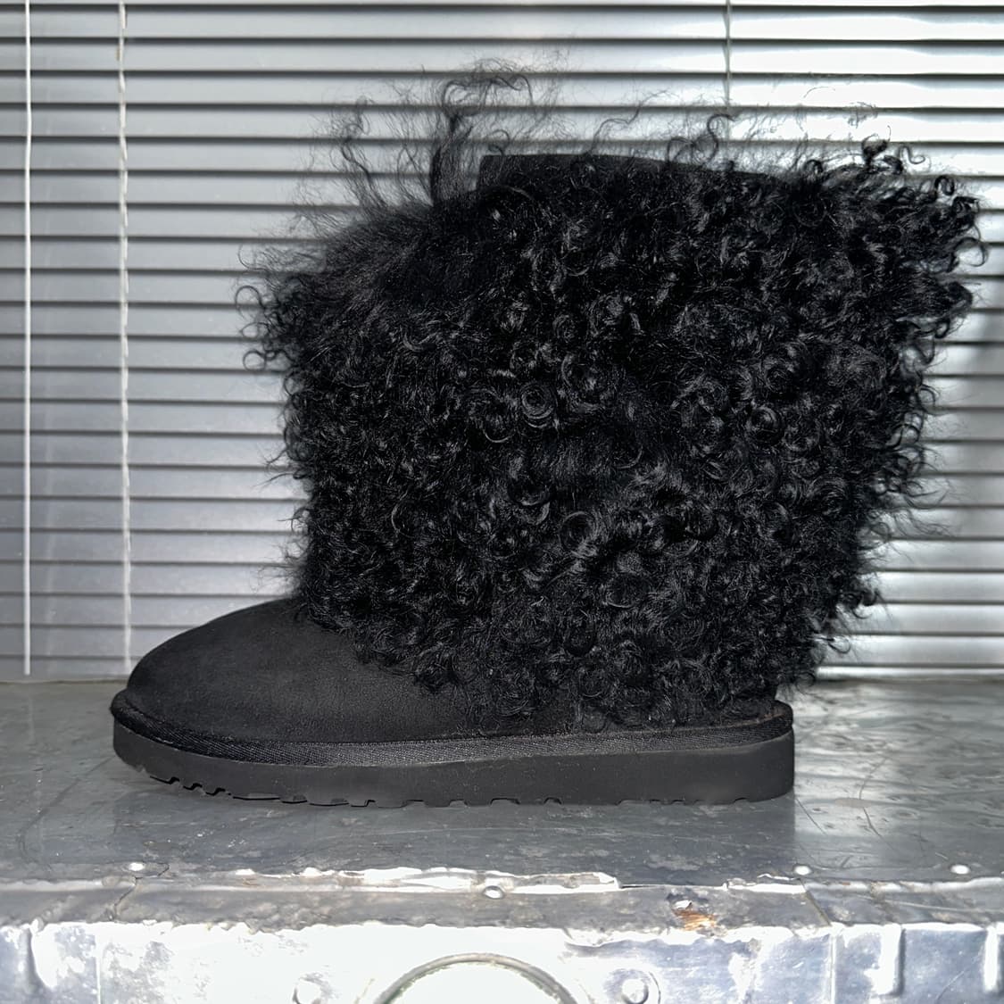 2000s 초레어 어그 양모 커프 숏부츠 풀박스 상품이미지4