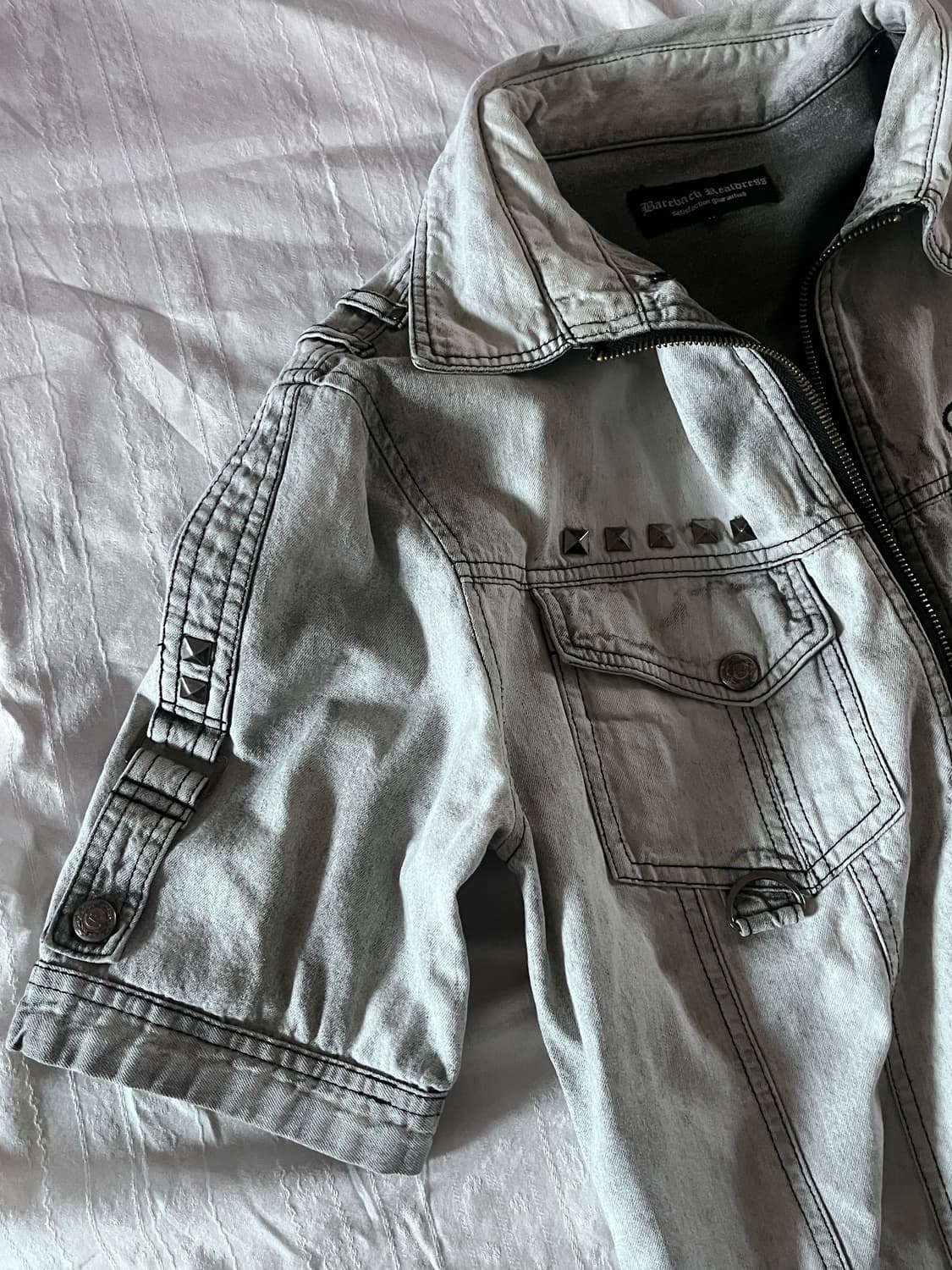 Punk half shirt 상품이미지3