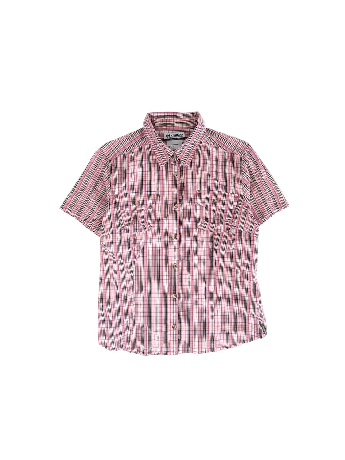 컬럼비아 체크 셔츠 woman m 상품이미지1