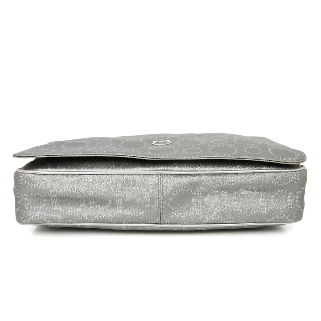 페라가모 간치니 숄더 플랩 크로스백 21-7915 메탈릭 실버 상품이미지7