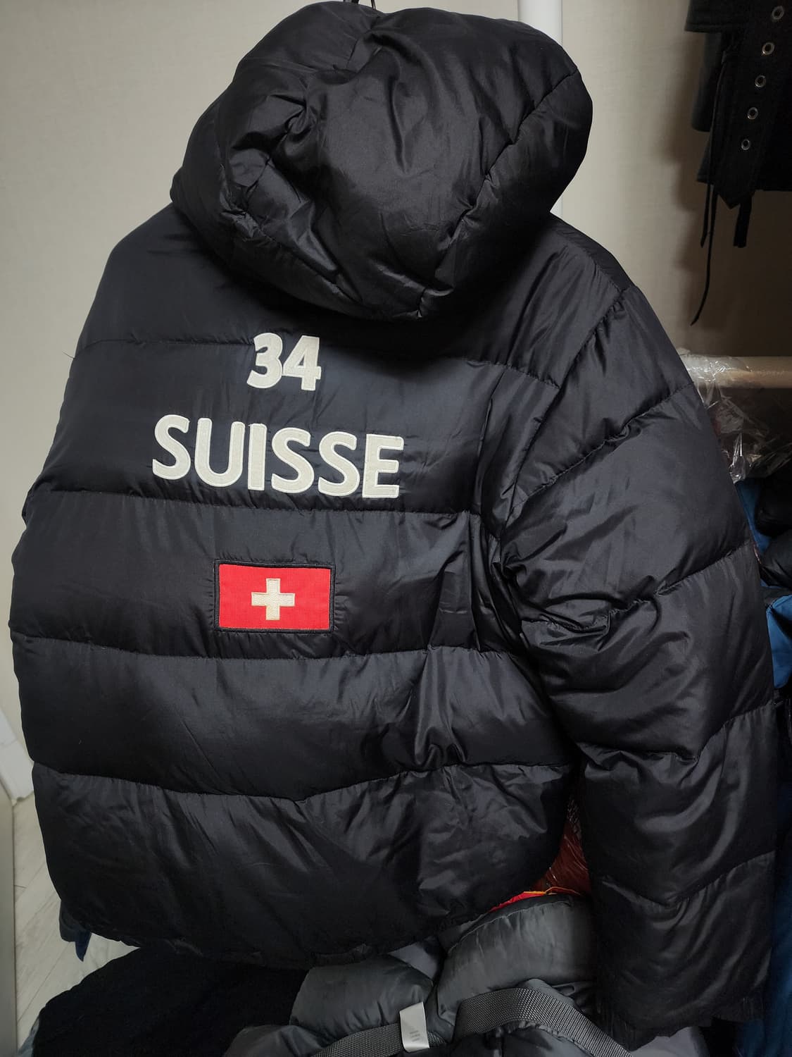 폴로랄프로렌 빅포니 패딩 블랙  L 상품이미지6