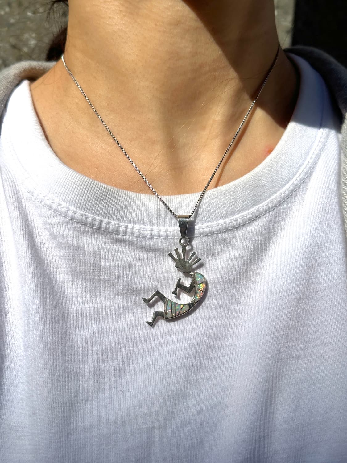 Kokopelli Double Face Turquoise & Opal 9 상품이미지4