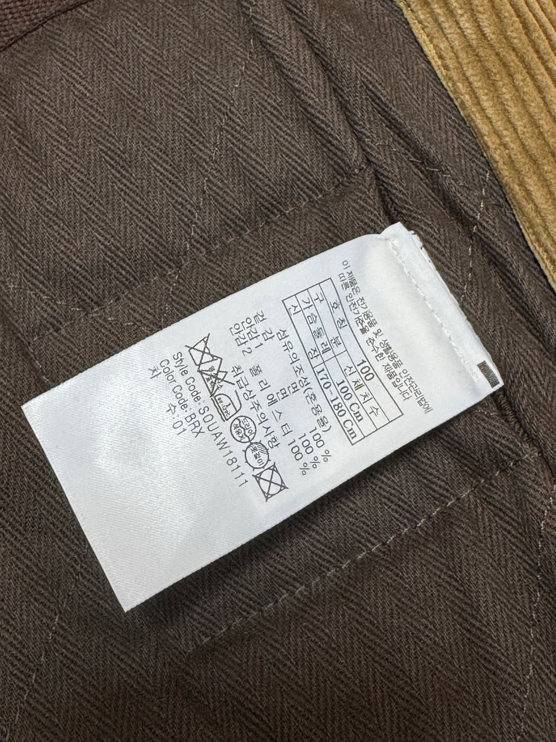 [L]시리즈 히스토릭 리얼레더 코듀로이 자켓 상품이미지6