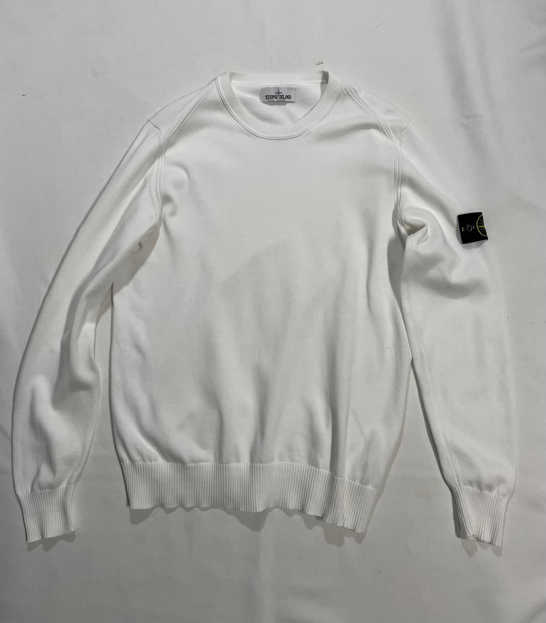 스톤아일랜드 코튼 크루넥 니트 상품이미지2