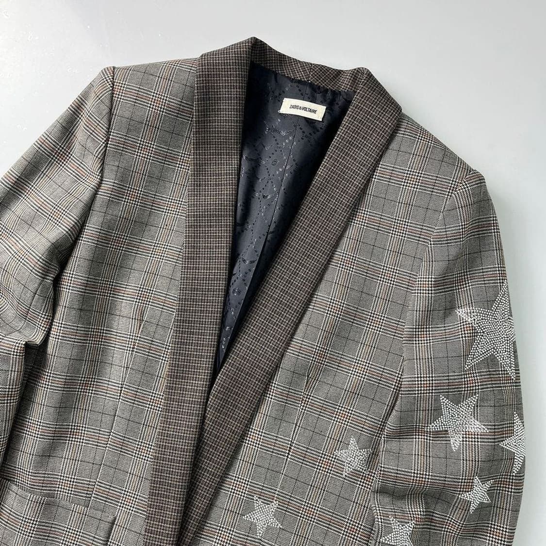 쟈딕앤볼테르 18FW 펑크 스타 체크 블레이저 PR1650 상품이미지3