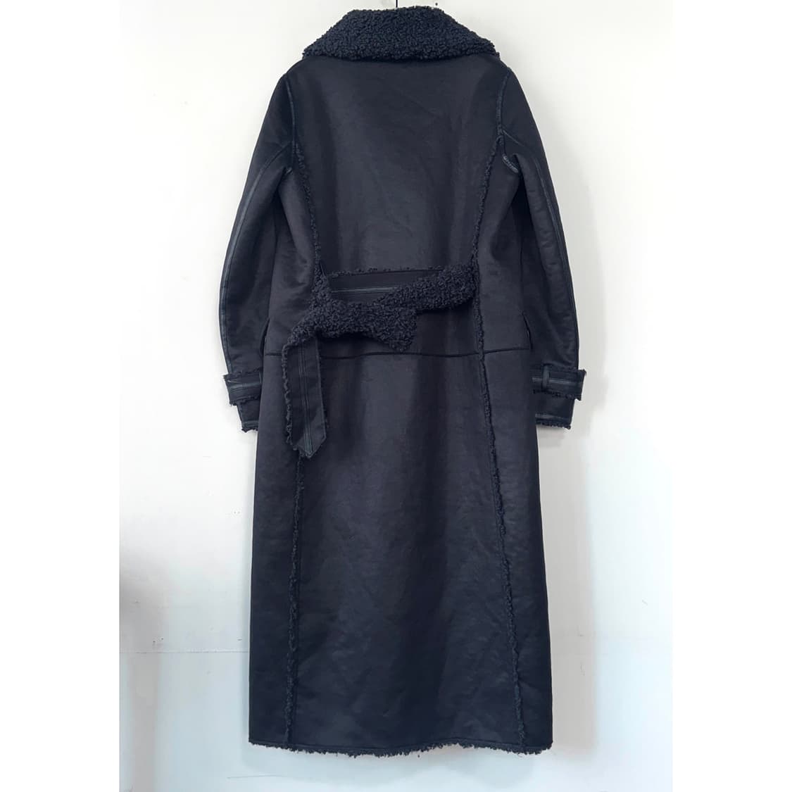 어반코드 리버시블 시어링 롱 코트 상품이미지8
