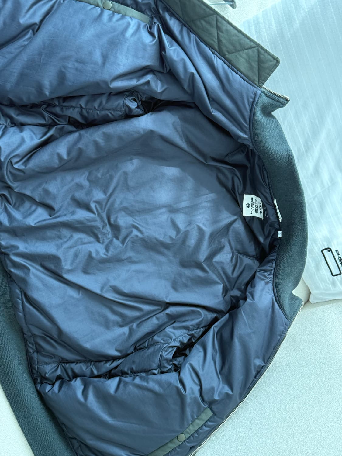 나나미카 바시티자켓 모스그린 M사이즈 상품이미지6