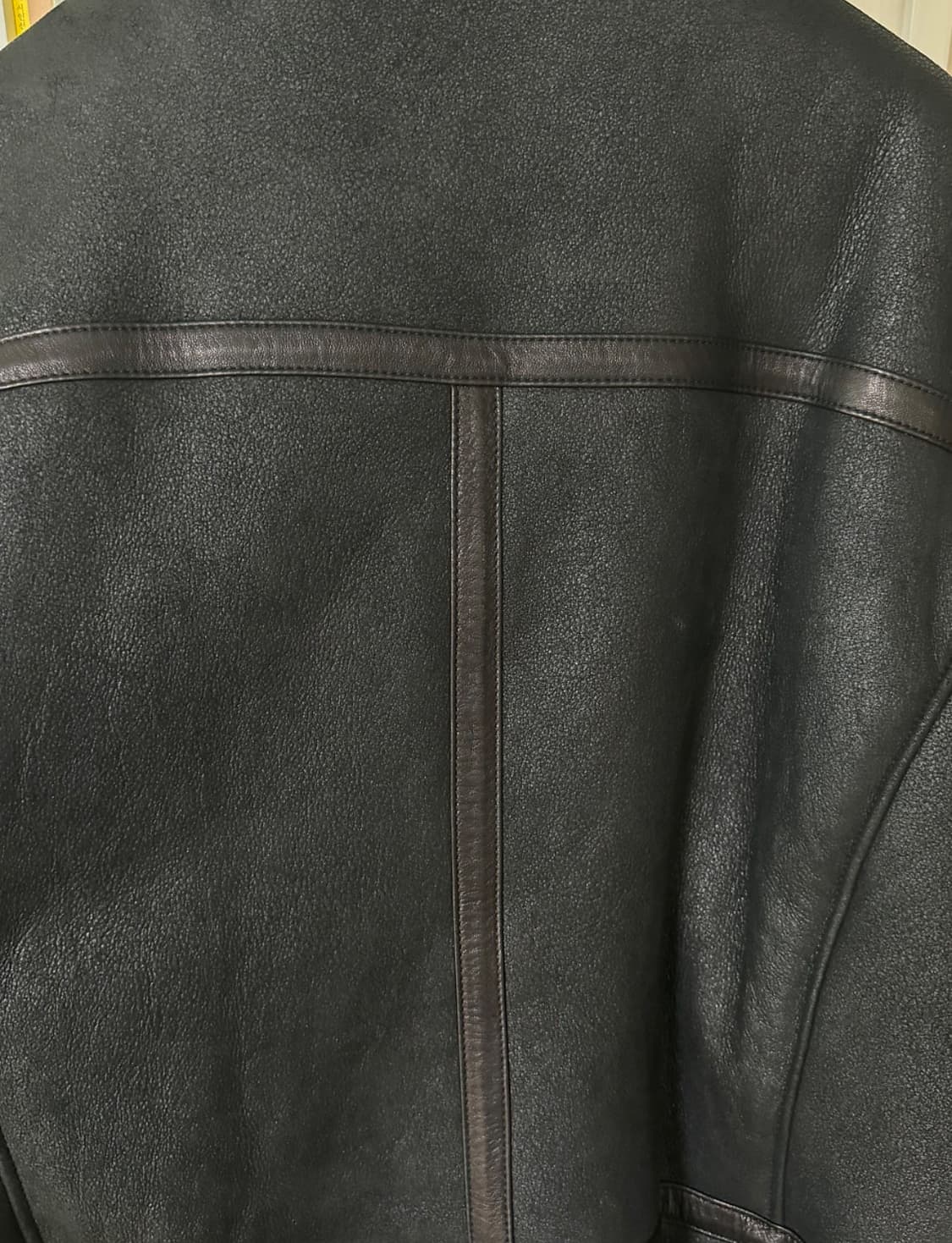 느와르 라르메스 무스탕 블랙 48 size 상품이미지3