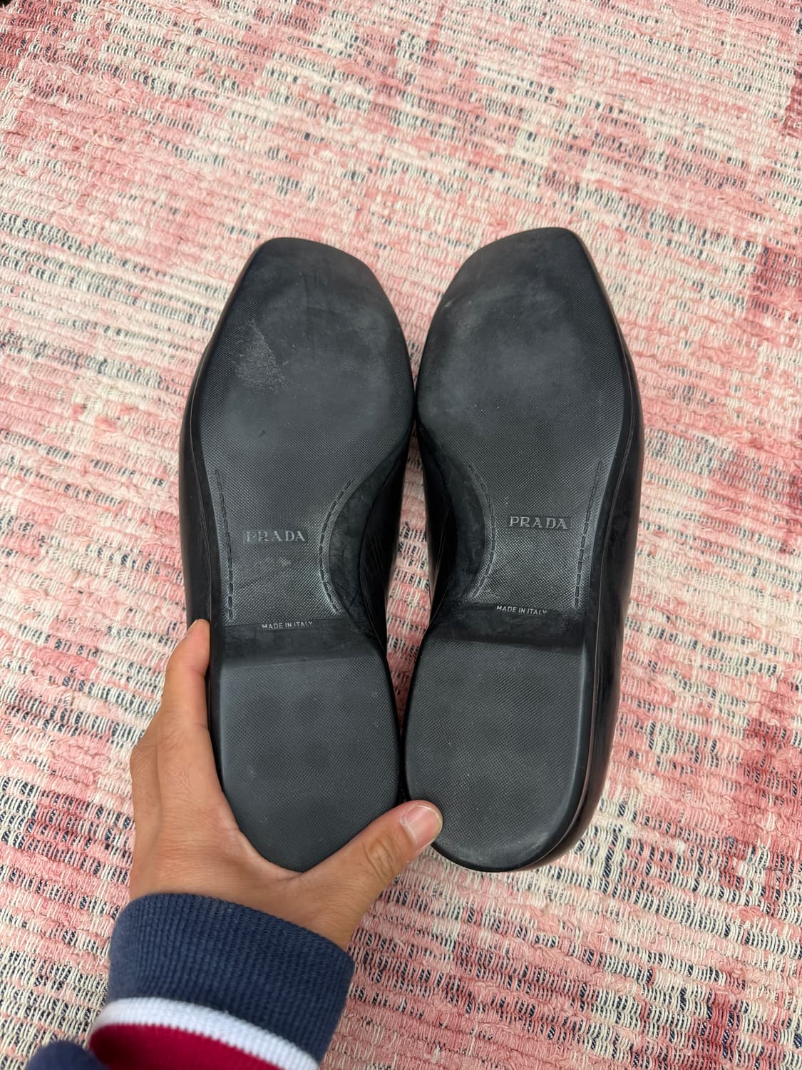 2000s PRADA LEATHER BUCKLE LOAFER 프라다 로퍼 상품이미지9