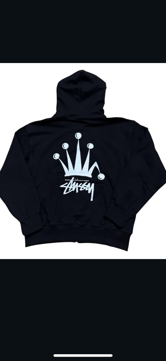 스투시 크라운 후드집업 상품이미지2