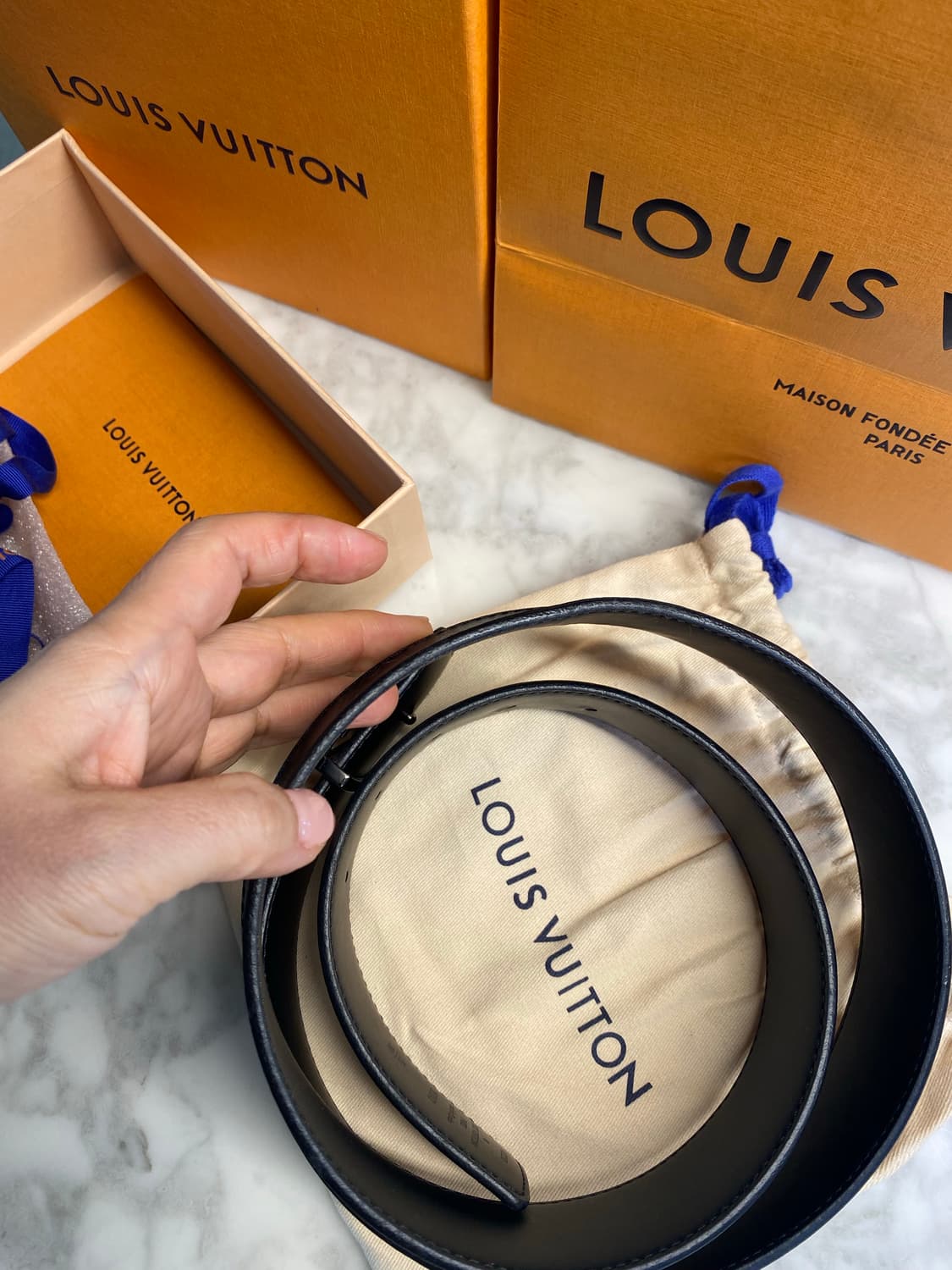 루이뷔통 모노그램 벨트 상품이미지4