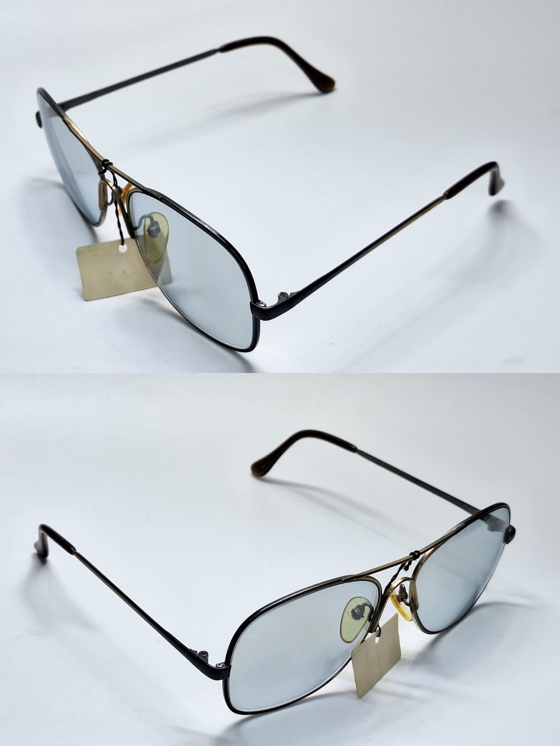 80s 일본제 빈티지 데드스톡 미사용/투브릿지 선글라스 C32 더블브릿지 상품이미지8
