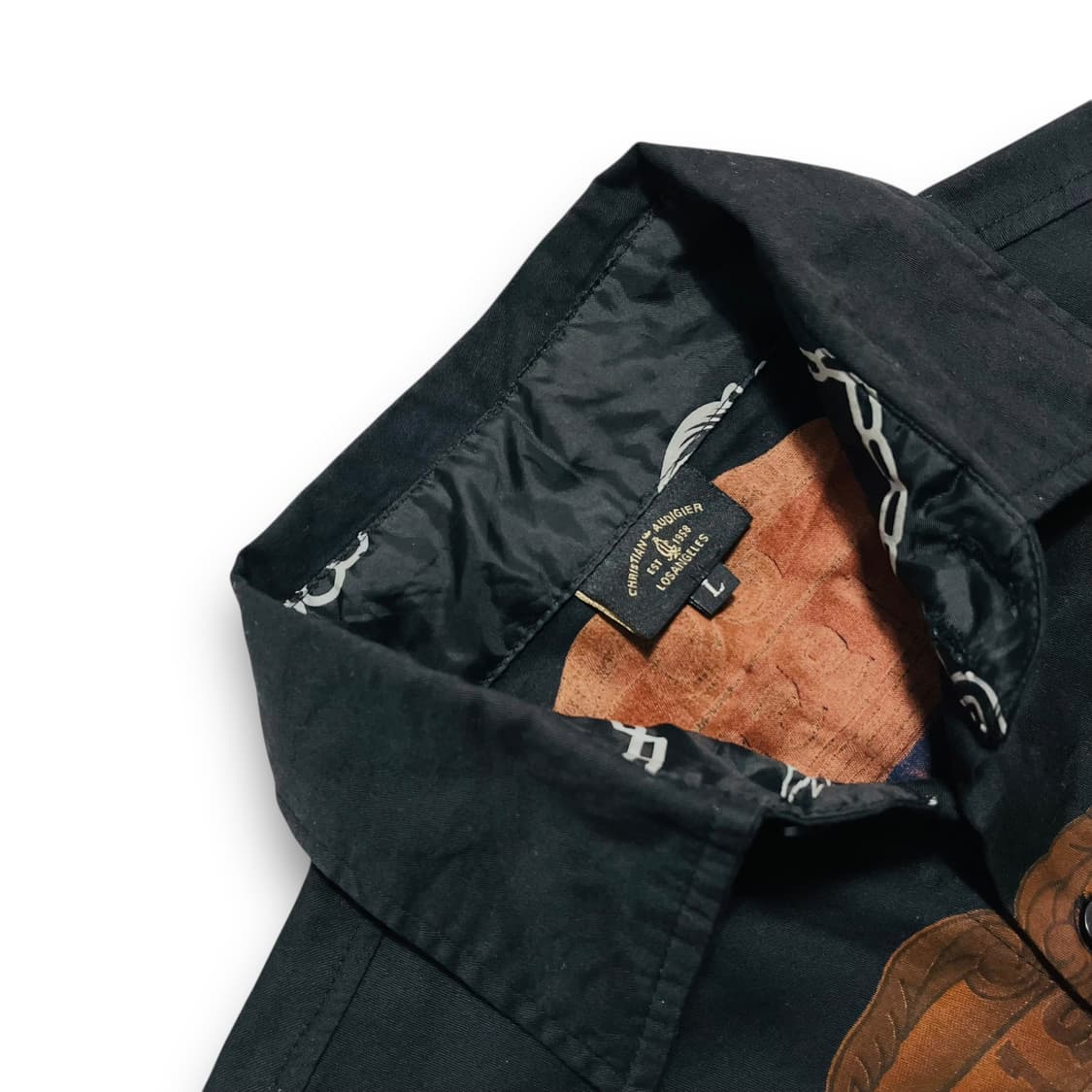 웨스턴 크리스찬 오디저 아메리칸 로즈 타투 긴팔 셔츠 상품이미지6