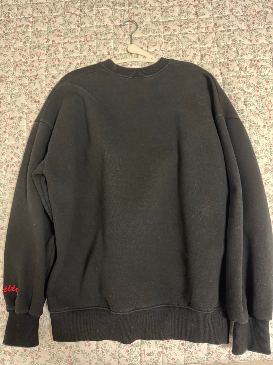 디즈니 스티치 검정 맨투맨 상품이미지2