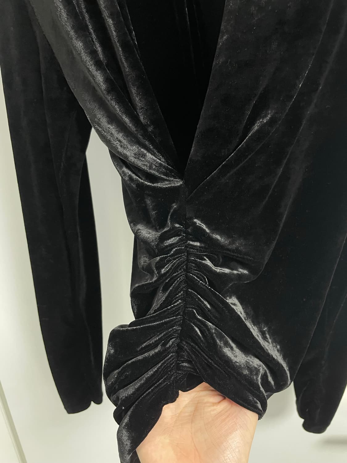 생로랑 23aw 벨벳 탑 상품이미지7