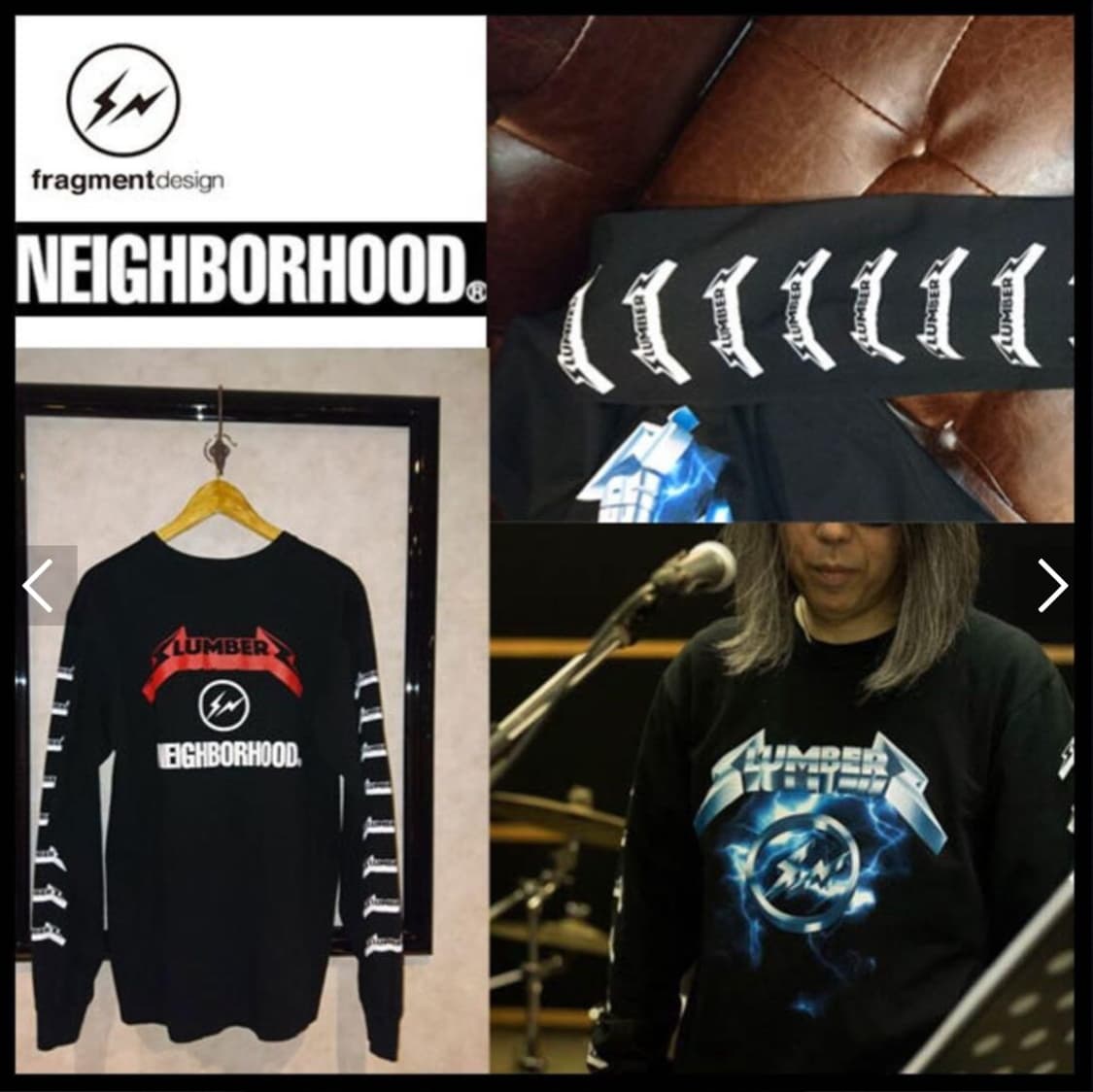 네이버후드 프라그먼트 SLUMBER 긴팔 티셔츠 XL 상품이미지5