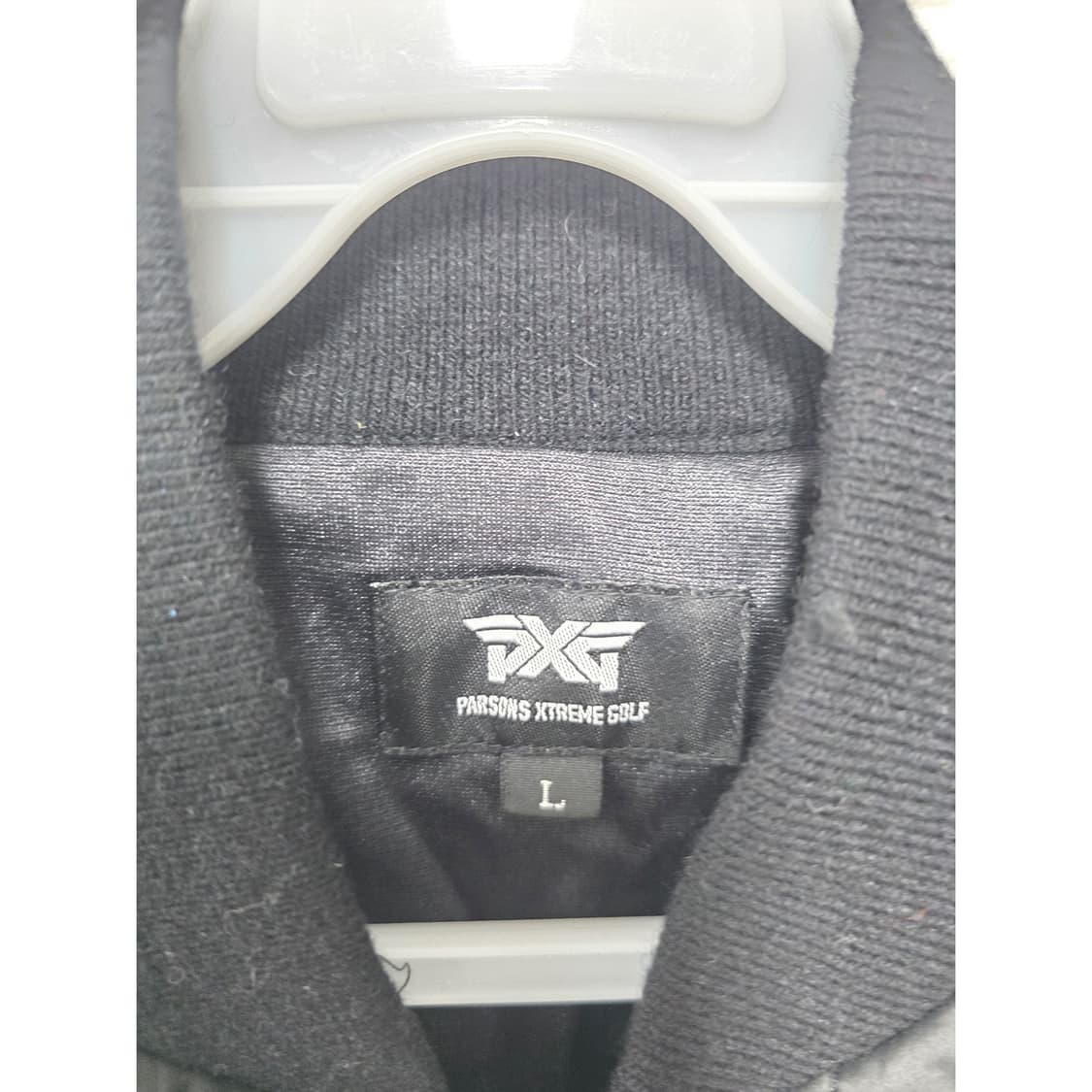 택포_ PXG 골프 블랙 퀄팅 봄버 자켓 L 상품이미지2