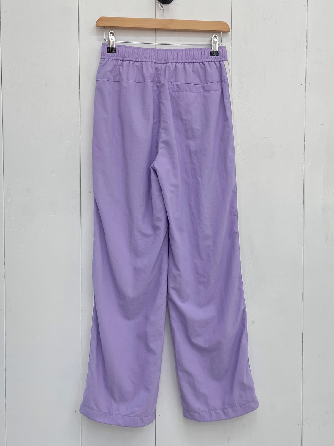 널디(NERDY) 사이드 라인 나일론 트랙 팬츠 상품이미지3