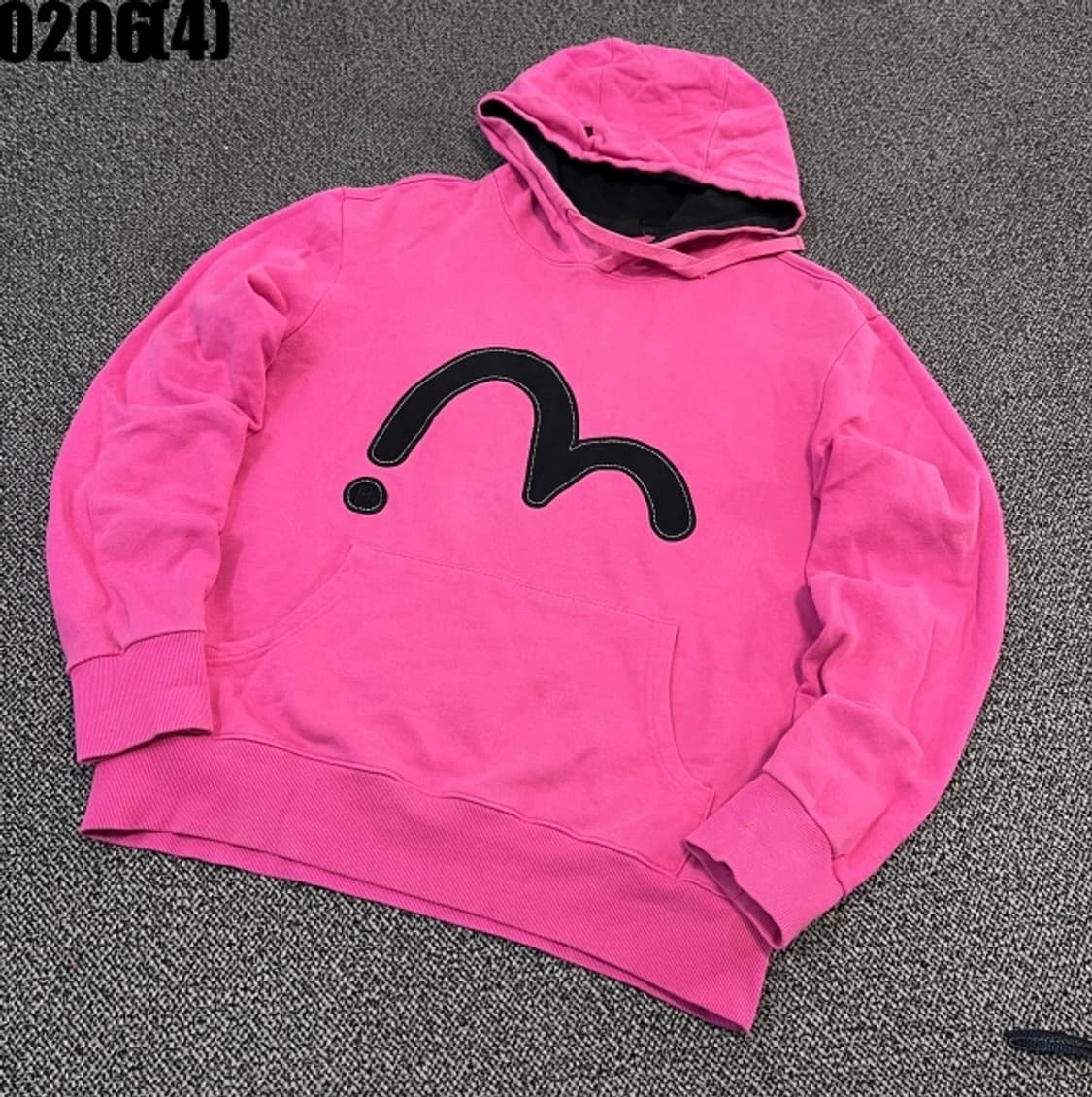 [M] 에비수 EVISU 핑크 후드티 0206(4) 상품이미지1