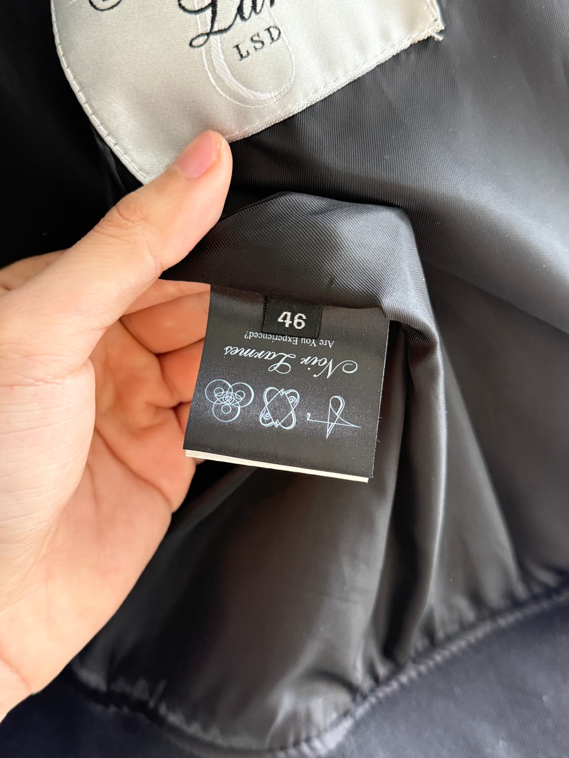 느와르 라르메스 Leather MA-1 46사이즈 상품이미지4