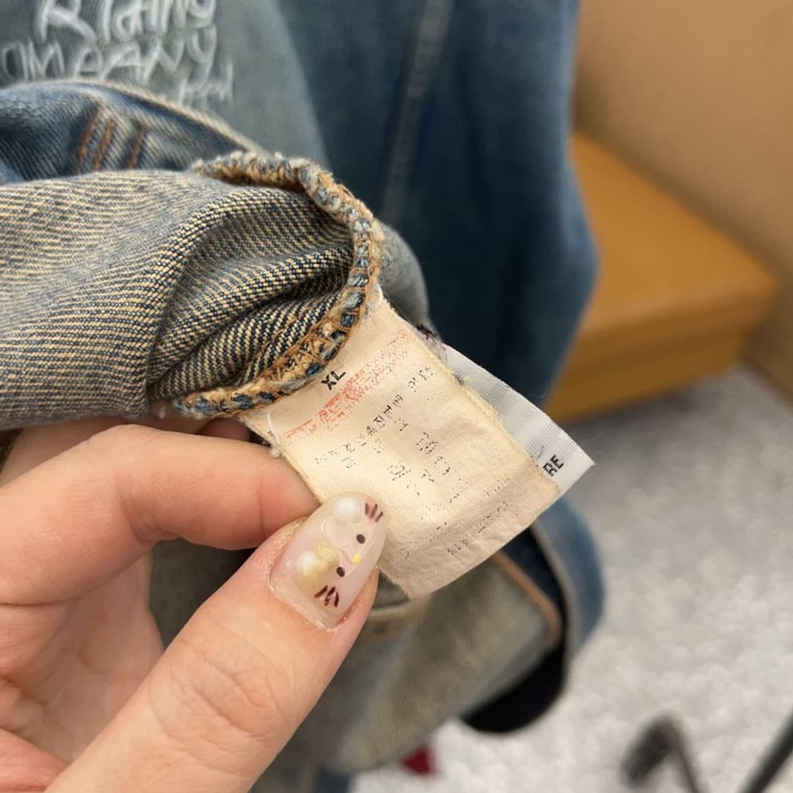 퀵실버 올드스쿨 투포켓 데님 청자켓 105 C06331 상품이미지5