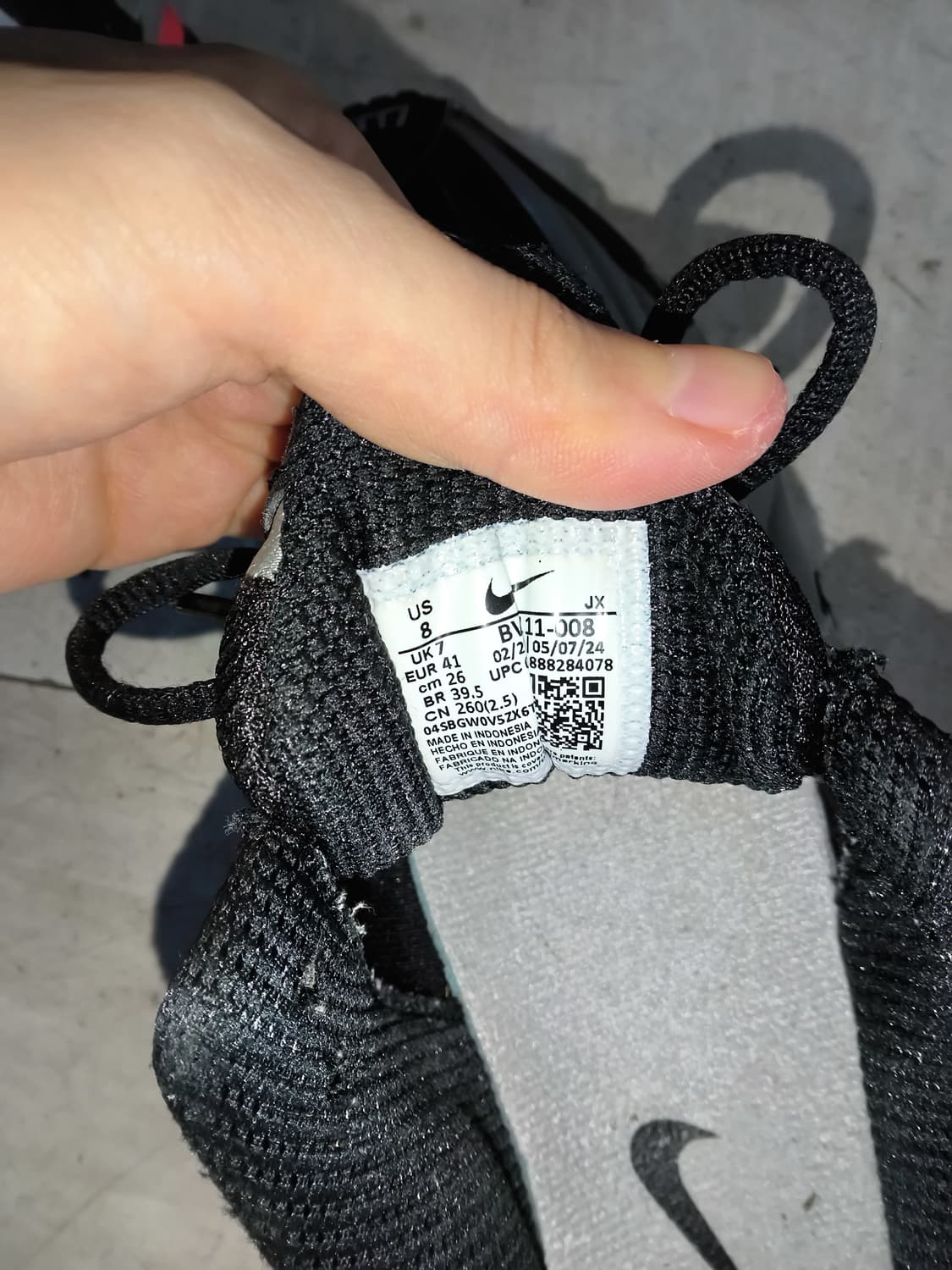 [구버전]나이키 샥스 r4 블랙 메탈릭 실버 260 상품이미지9