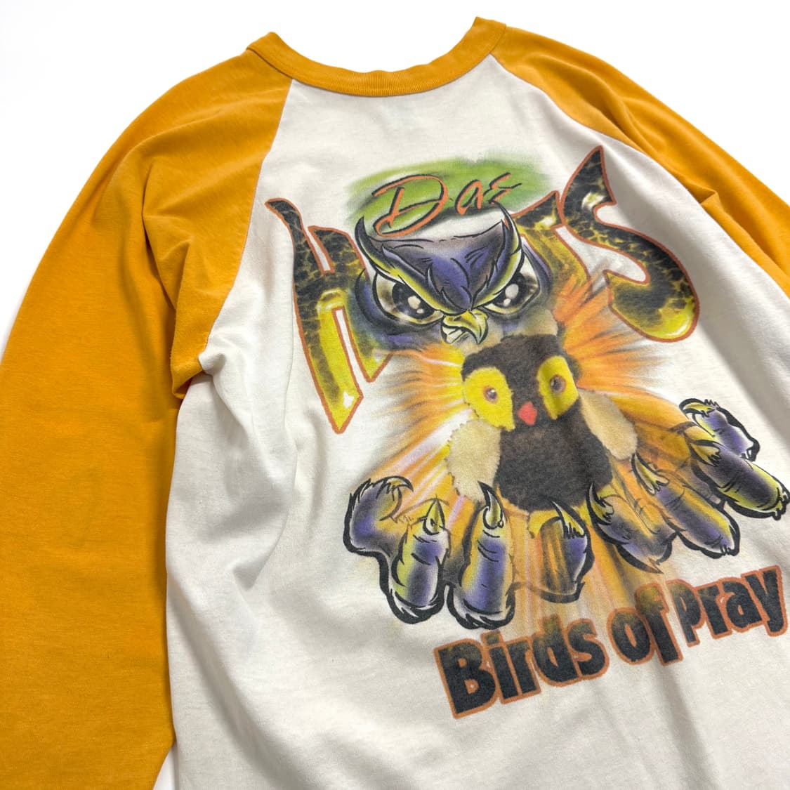 90s Augusta 옐로우 라글란 티셔츠 상품이미지5