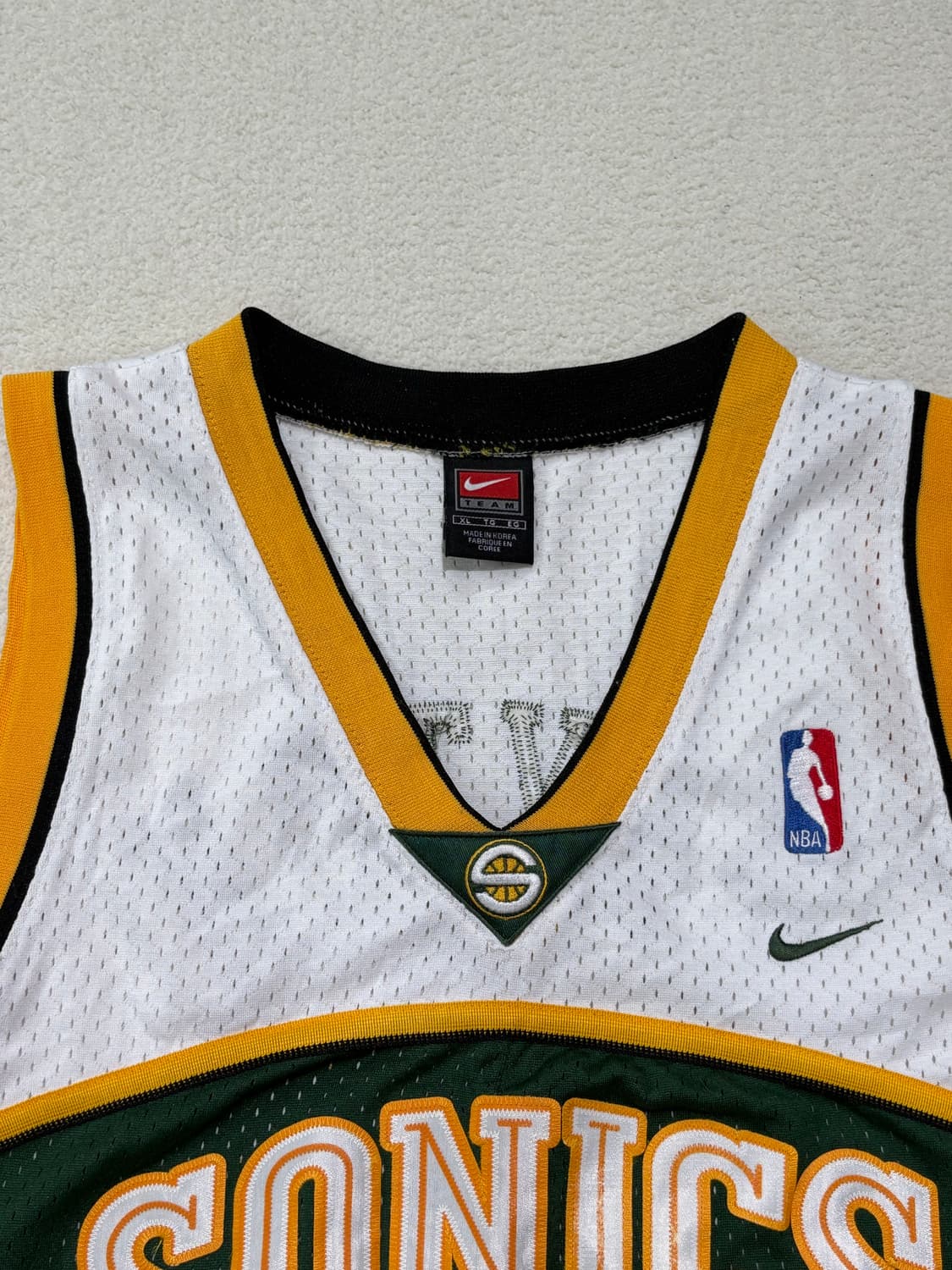 나이키 NBA 시애틀 게리페이튼 농구 유니폼 져지 xl 상품이미지3
