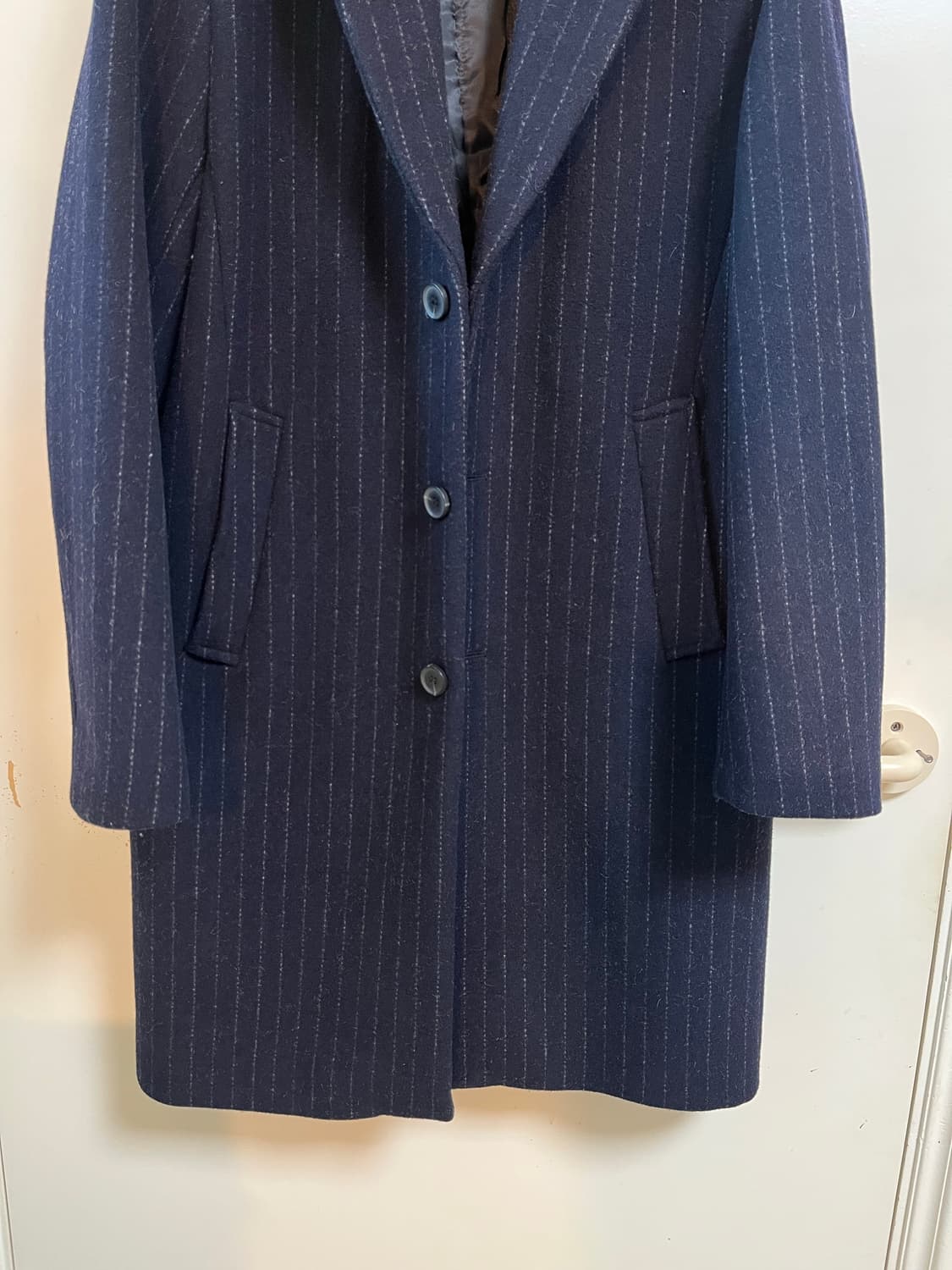 NIX 네이비 스트라이프 코트 95 상품이미지3