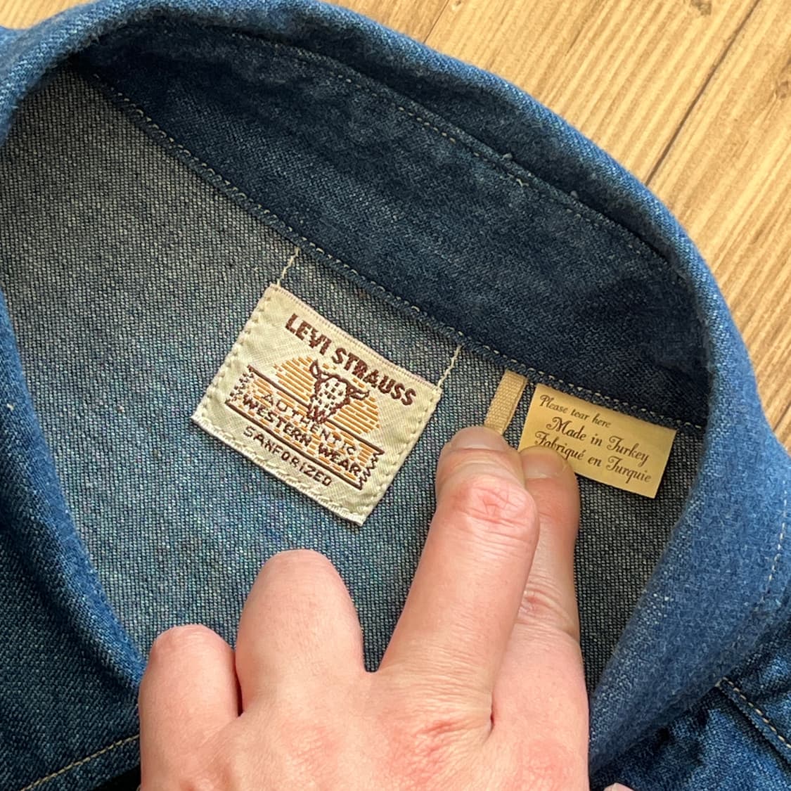 LVC 1955 숏혼 웨스턴셔츠  [XL] 상품이미지3