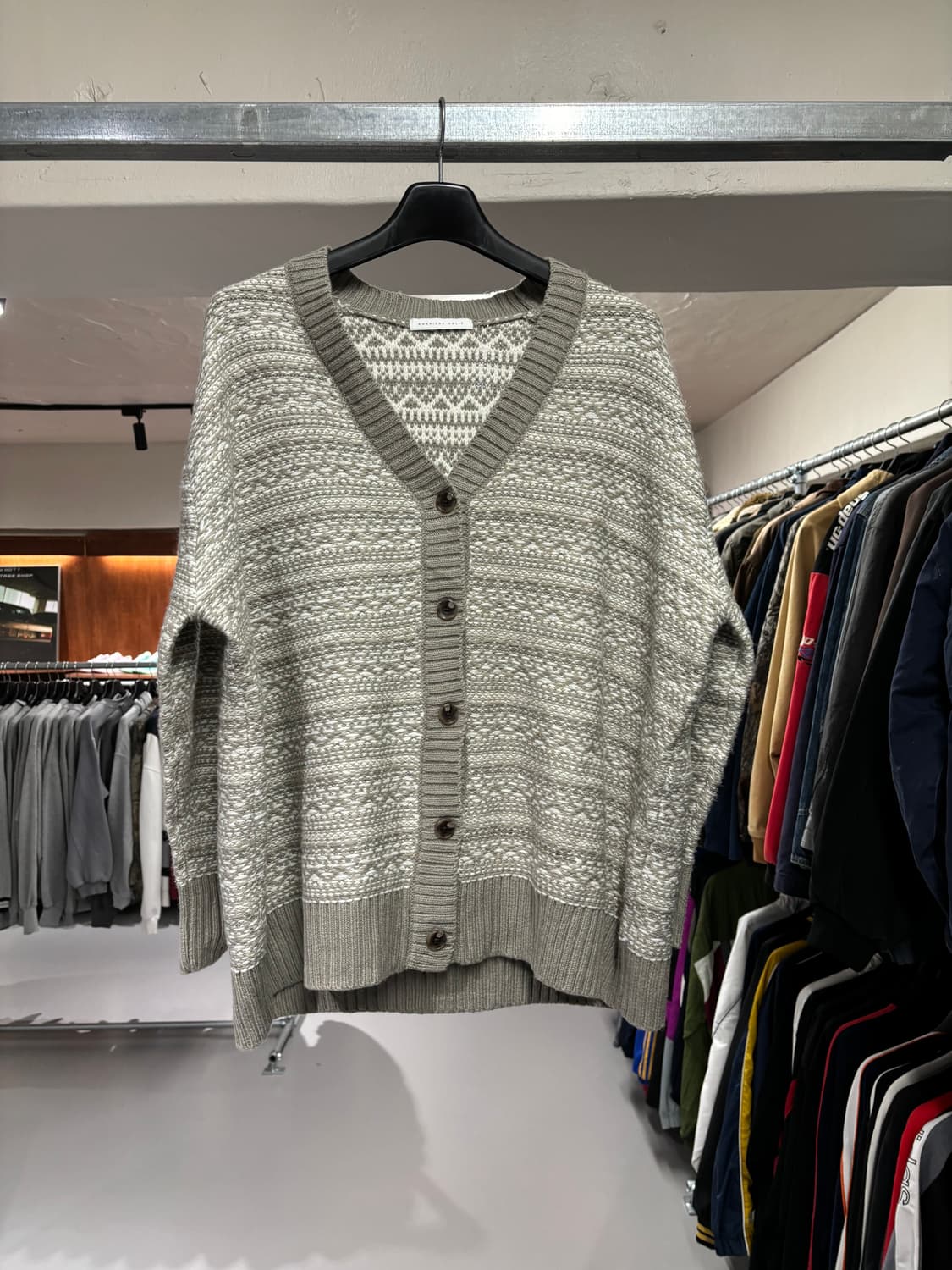 빈티지 V넥 가디건   상품이미지6