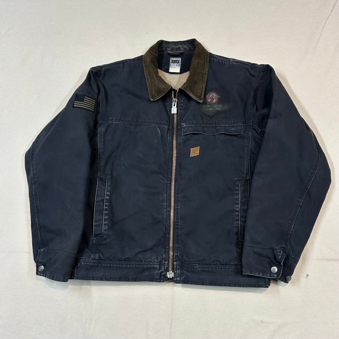 XL) BIG BILL USA 덕캔버스 디트로이트 워크 자켓 상품이미지1