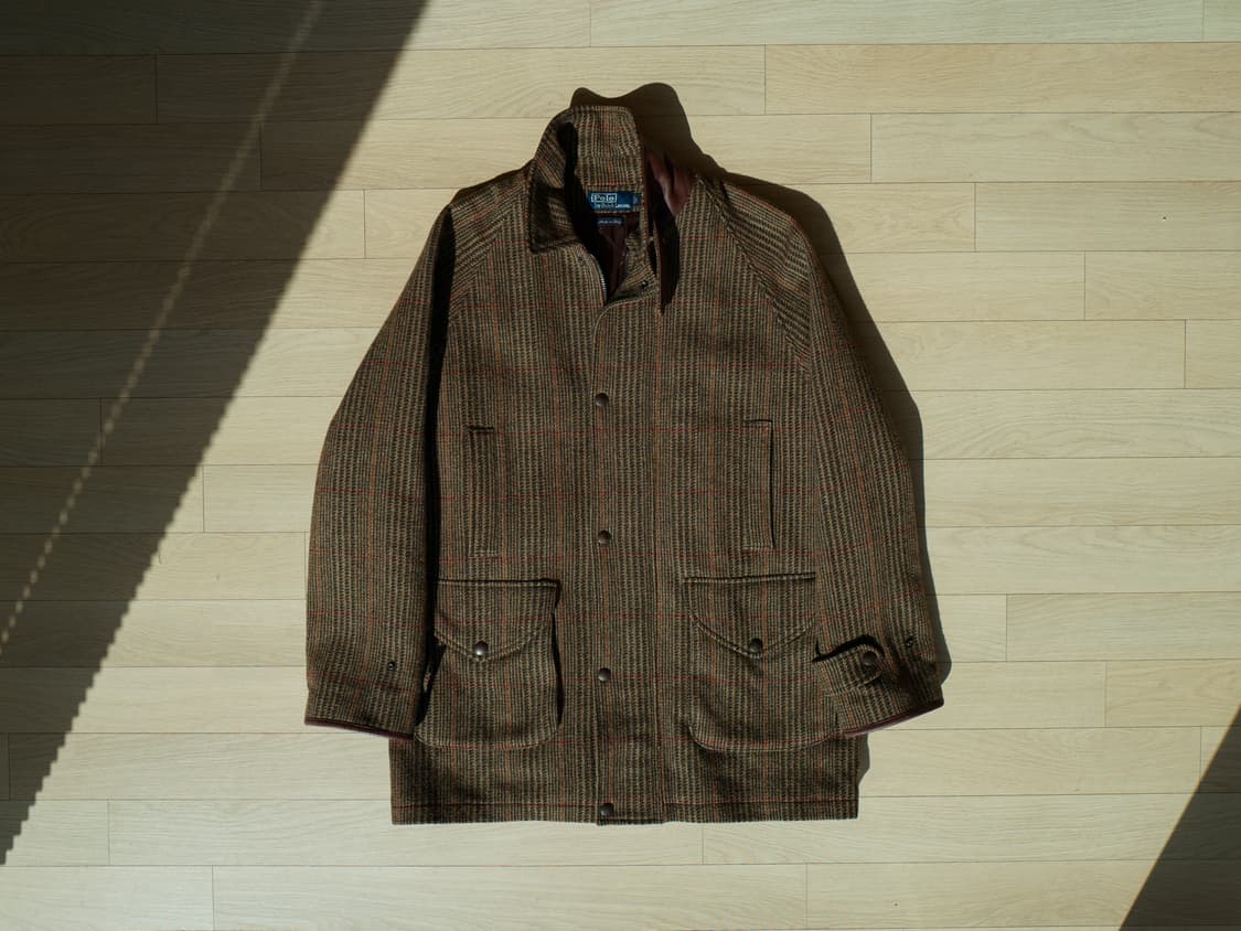 폴로 랄프로렌 트위드 카코트 (Italy made, 105~110) 상품이미지1