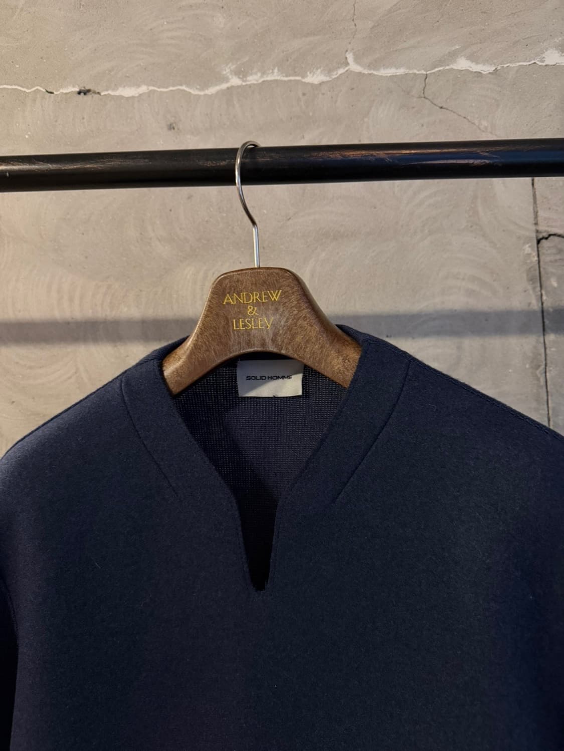 솔리드옴므 니트탑 100 상품이미지3